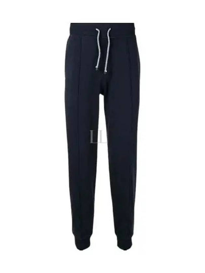 Men's Zipper Pocket Track Pants Navy - BRUNELLO CUCINELLI - BALAAN 2