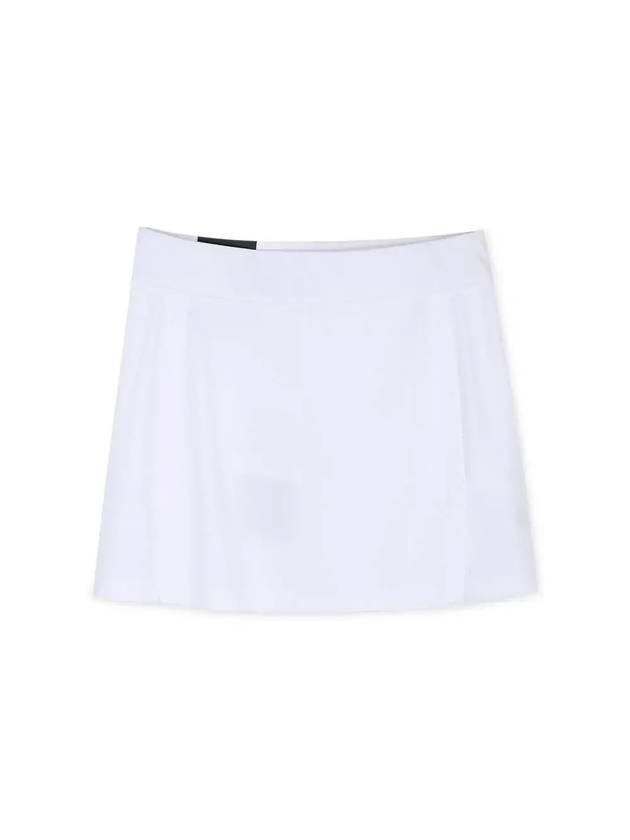 Women's Amelie H Line Skirt White - J.LINDEBERG - BALAAN 1