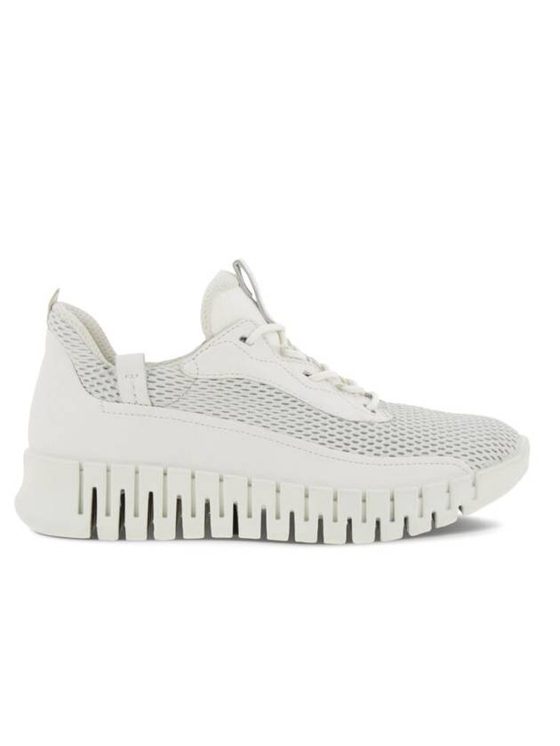 Gruuv Flexible Low Top Sneakers White - ECCO - BALAAN 1