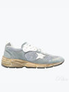 Dad Mesh Suede Low Top Sneakers Blue - GOLDEN GOOSE - BALAAN 2