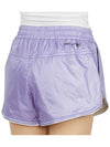 Women's Ripstop Nylon Shorts Purple - MONCLER - BALAAN.