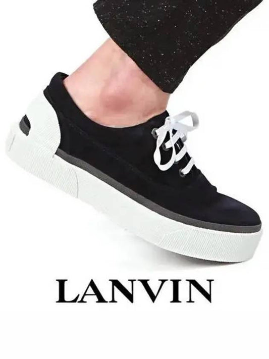 Suede sneakers 270200 - LANVIN - BALAAN 1