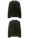 Shadow Project Wappen Pocket Knit Top Black - STONE ISLAND - BALAAN 6