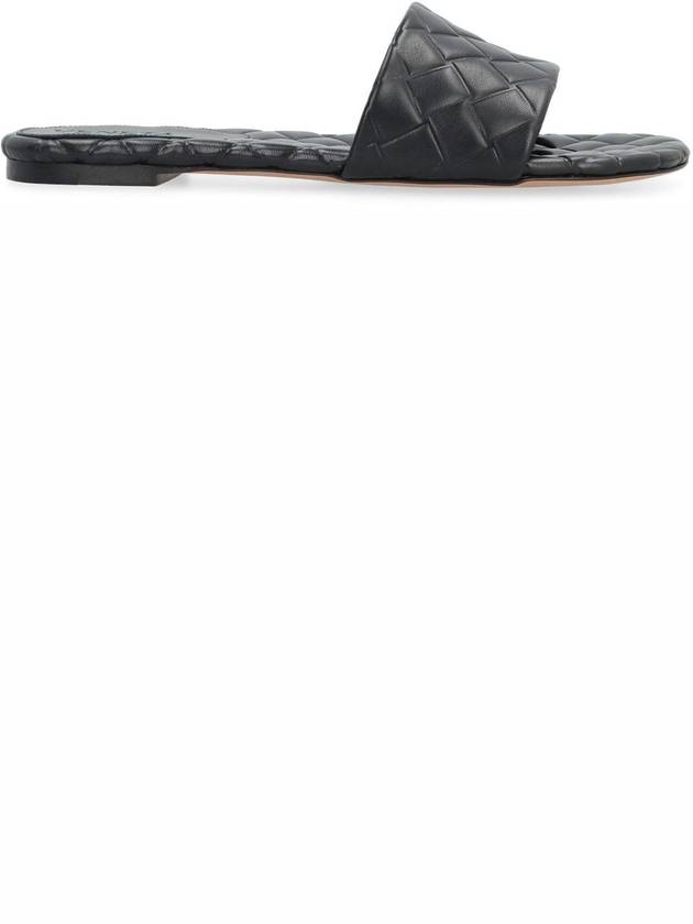 Flat Amy Mule Black - BOTTEGA VENETA - BALAAN 3