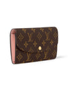 Louis VuittionEmily Monogram Long Wallet Brown - LOUIS VUITTON - BALAAN 3