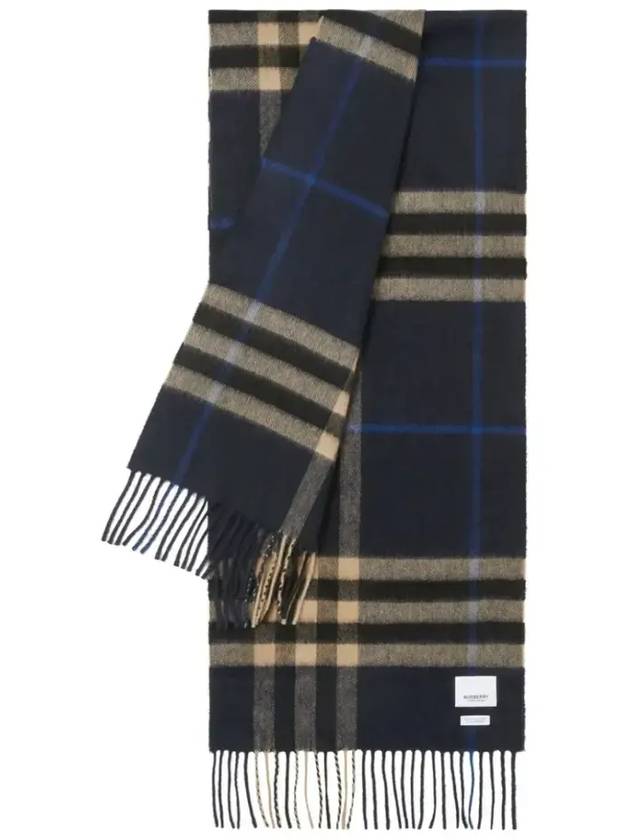 Check Cashmere Scarf - BURBERRY - BALAAN 2