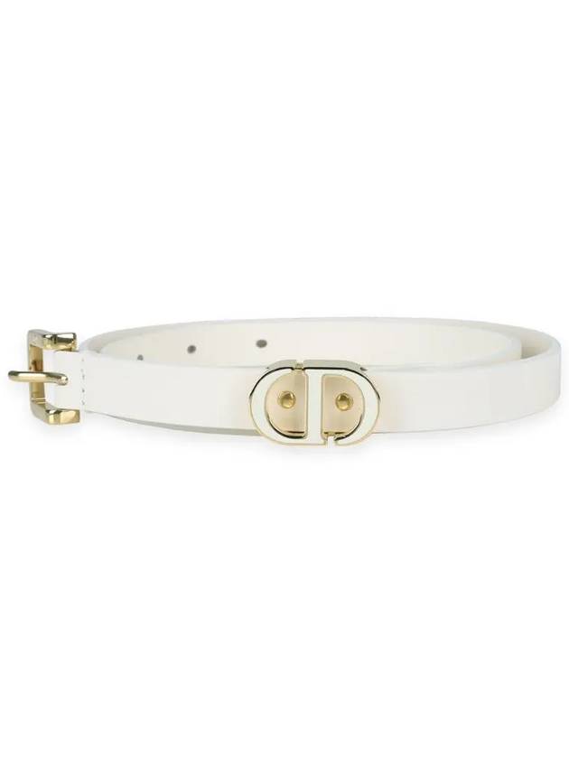 30 Montaine 15mm Loop Calfskin Belt Latte - DIOR - BALAAN 3