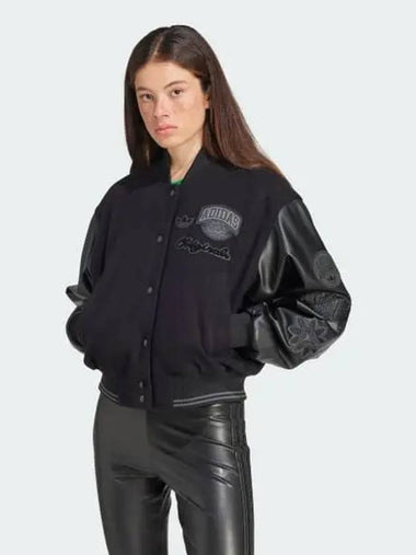 Oversized College Eight Jacket Women s Original IX6968 560751 - ADIDAS - BALAAN 1