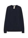 Men's Felpa Chiusa Girocollo Sweatshirt Navy - TEN C - BALAAN 2