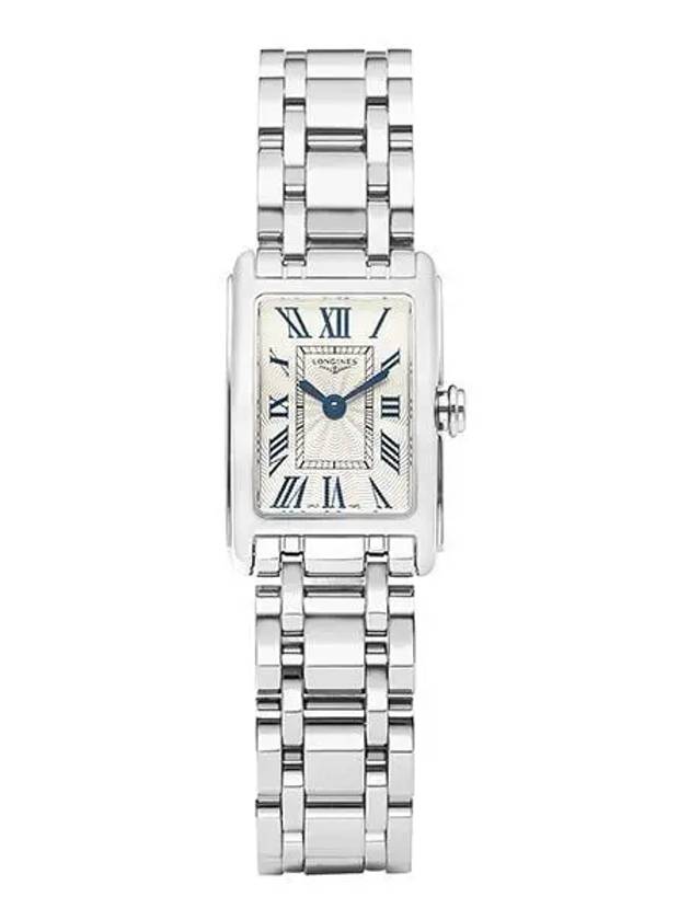 Women's DolceVita Leather Watch Silver - LONGINES - BALAAN 2