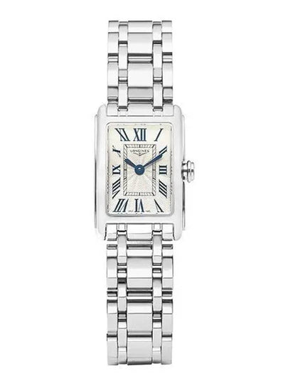 Women's DolceVita Leather Watch Silver - LONGINES - BALAAN 2