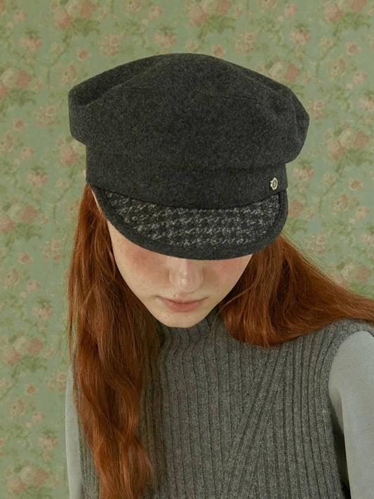 Iconic matroos Gray cashmere - BROWN HAT - BALAAN 2