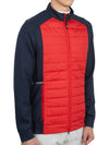 Men's Kenny Hybrid Padded Jacket Red - J.LINDEBERG - BALAAN 5