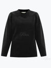 Numeric Stitch Cotton Long Sleeve T-Shirt Black - MAISON MARGIELA - BALAAN 2