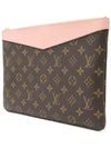 Women s Louis Vuitton M62942 Rose Powder Monogram Canvas Daily Pouch Clutch gt Gangbuk used luxury goods - LOUIS VUITTON - BALAAN 5