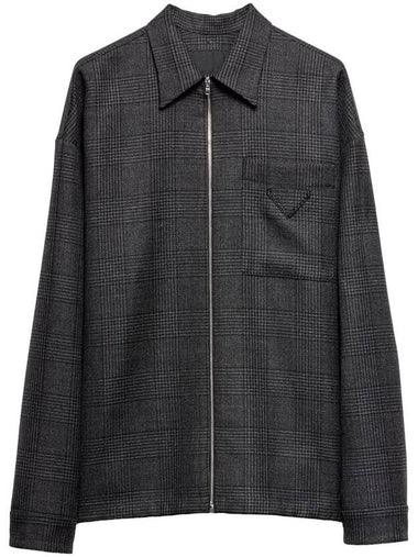 Prada Shirts Grey - PRADA - BALAAN 1