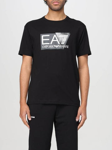 T-shirt EA7 in jersey con logo - EMPORIO ARMANI - BALAAN 1