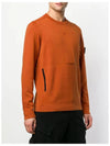 11Th Anniversary Wappen Project Crew Neck Knit Top Orange - STONE ISLAND - BALAAN 5