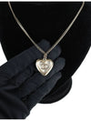 22B CC logo heart cubic pearl necklace AB9385 - CHANEL - BALAAN 3