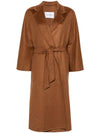 Ludmilla Belt Single Coat Tobacco - MAX MARA - BALAAN 2