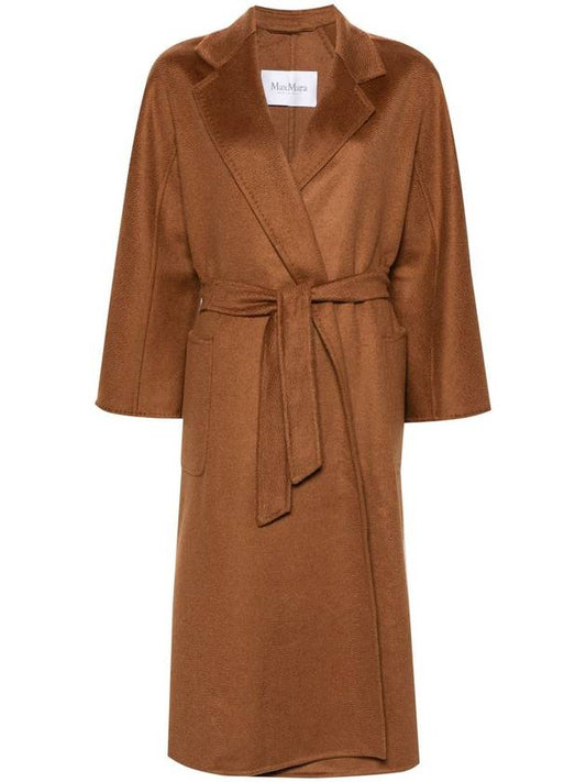 Ludmilla Belt Single Coat Tobacco - MAX MARA - BALAAN 2