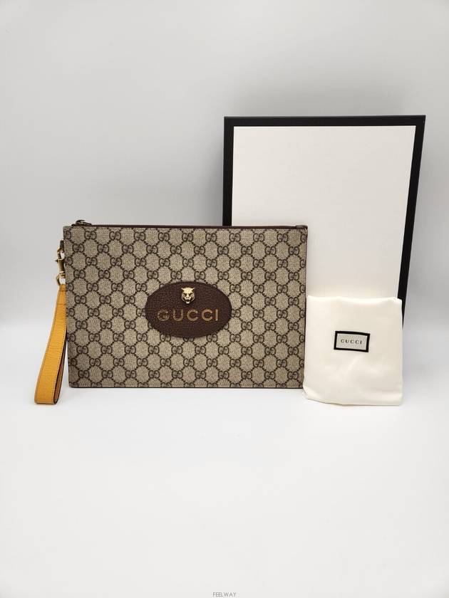 Daol Sangin Store Neo Vintage GG Supreme Clutch 473956 Condition A - GUCCI - BALAAN 2