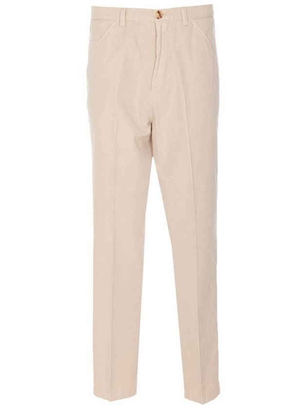 Twill Gabardine Trousers With Garment - BRUNELLO CUCINELLI - BALAAN 1