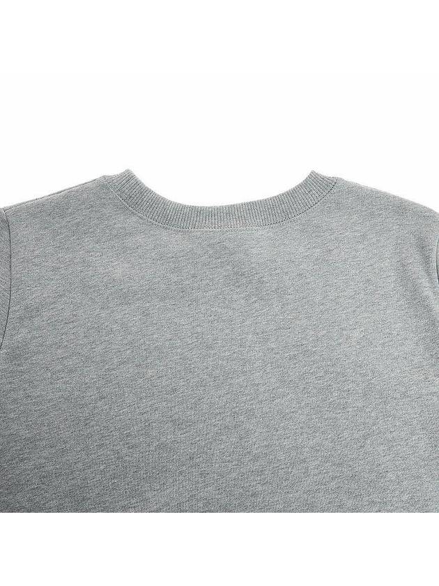 Item Logo Sweatshirt Grey - A.P.C. - BALAAN 8