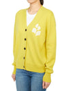 Karin Cotton Cardigan Yellow - ISABEL MARANT ETOILE - BALAAN 3