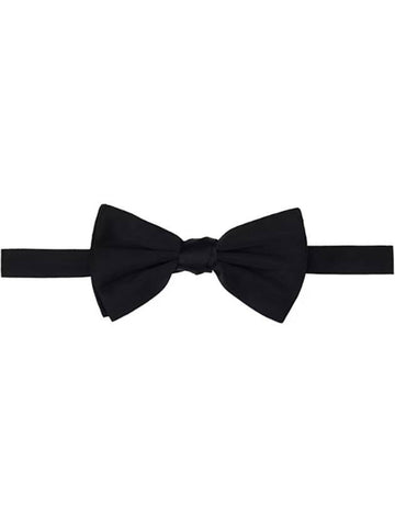 Men s Silk Satin Bow Tie Black - DOLCE&GABBANA - BALAAN 1