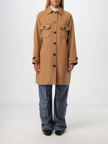 Woolrich check wool blend coat - WOOLRICH - BALAAN 1