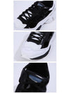 Ozweego Leather Low Top Sneakers White Black - RAF SIMONS - BALAAN 6