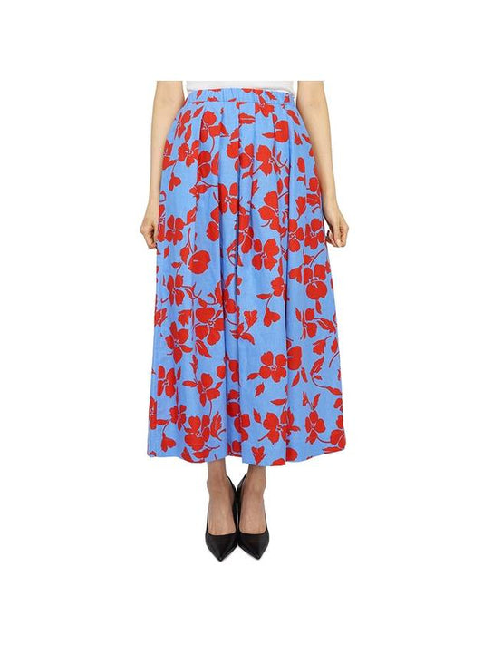 Cannes A-Line Skirt Blue - MAX MARA - BALAAN 2