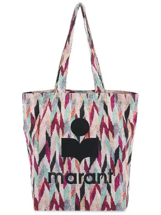 Woom Eco Graphic Cotton Tote Bag - ISABEL MARANT - BALAAN 2