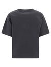 Logo Crew Neck Short Sleeve T-Shirt Black - ACNE STUDIOS - BALAAN 3