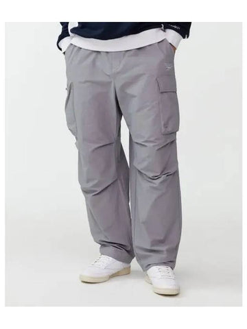 Parachute Nylon Cargo Pants Gray - REEBOK - BALAAN 1