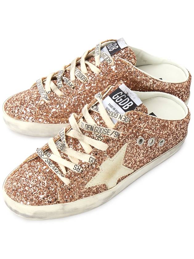 Superstar Sabot Low Top Sneakers Pink - GOLDEN GOOSE - BALAAN 2