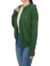 Embroidered Logo Hoodie Cardigan Green - VIVIENNE WESTWOOD - BALAAN 7