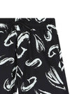 Kids Logo Pattern Short Pants Black S4MSJBBE245 110 - MSGM - BALAAN 4