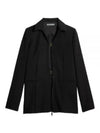 La Veste Amaro Long Strap Jacket Black - JACQUEMUS - BALAAN 2