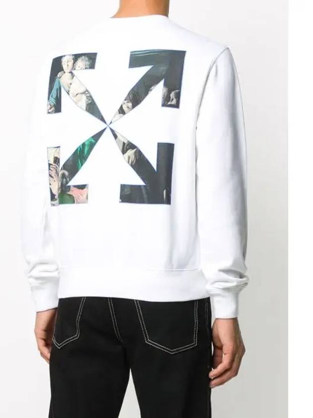 Caravaggio painting logo sweatshirt - OFF WHITE - BALAAN 6