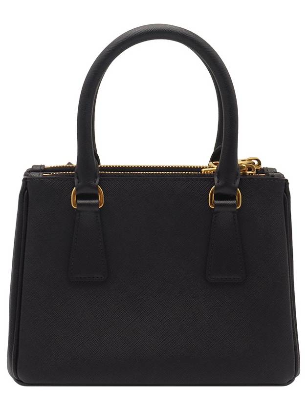 Black Sapphino Lux Gold Lettering Logo Mini 2WAY 1BA906 - PRADA - BALAAN 3