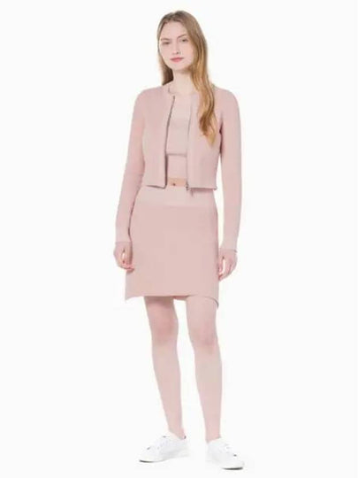 Calvin Klein Jeans Premium Aop A-Line Skirt Pink - CALVIN KLEIN - BALAAN 2