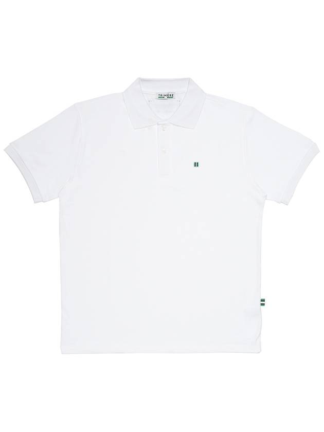 Wapen Short Sleeve PK TEE MAN F L WHITE - TRIMERE - BALAAN 2