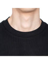 Diagonal Raised Fleece Lens Sweatshirt Black - CP COMPANY - BALAAN 7