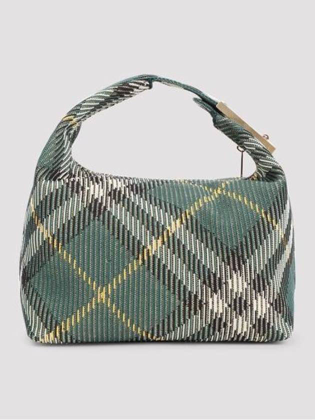 Peg Medium Duffel Bag Green - BURBERRY - BALAAN 3