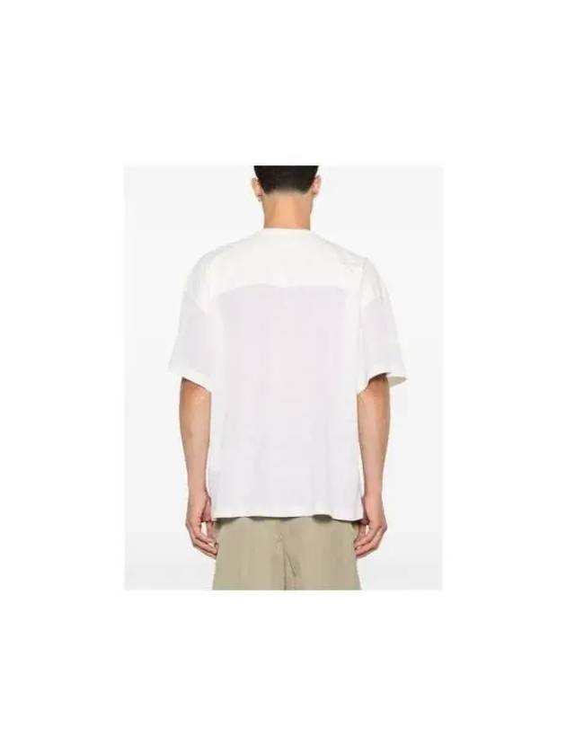 Logo Patch Cotton T Shirt 09T007OFFWHITE - ERL - BALAAN 4