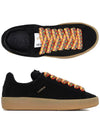 Black Light Curve Suede Sneakers FM SKDK0B VESU 10 - LANVIN - BALAAN 1