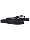 Kira Logo Flip Flops Black - TORY BURCH - BALAAN 4