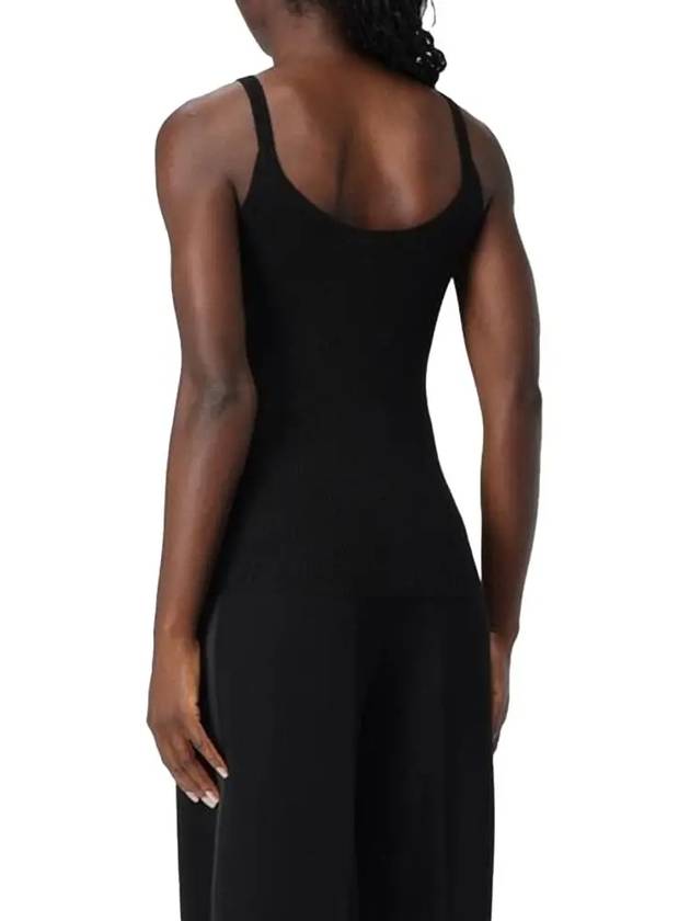 Gallura Cashmere Knit Sleeveless Black - MAX MARA - BALAAN 5